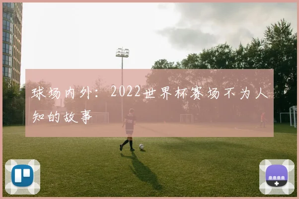 球场内外：2022世界杯赛场不为人知的故事